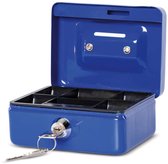 MAUL Geldkist Muntinworp Munteninzet 10.5 x 12.5 x 6.1 cm blauw