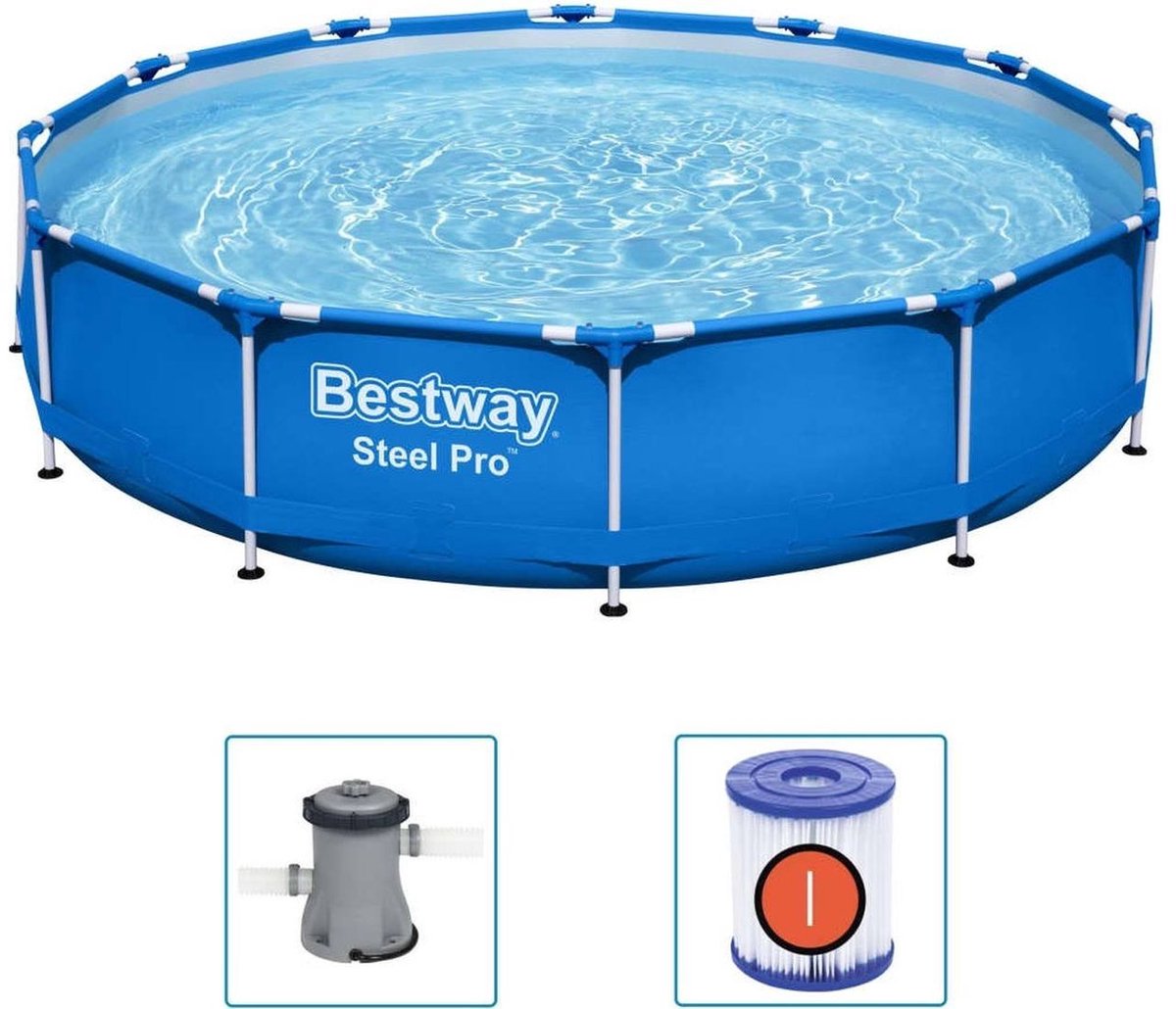 Bestway Steel Pro Zwembad - Ø 366 x 76 cm