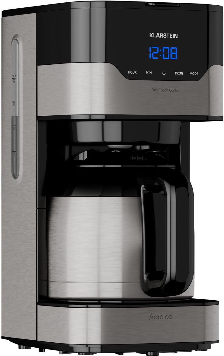 Arabica koffiezetapparaat 900W EasyTouch Control zilver/zwart