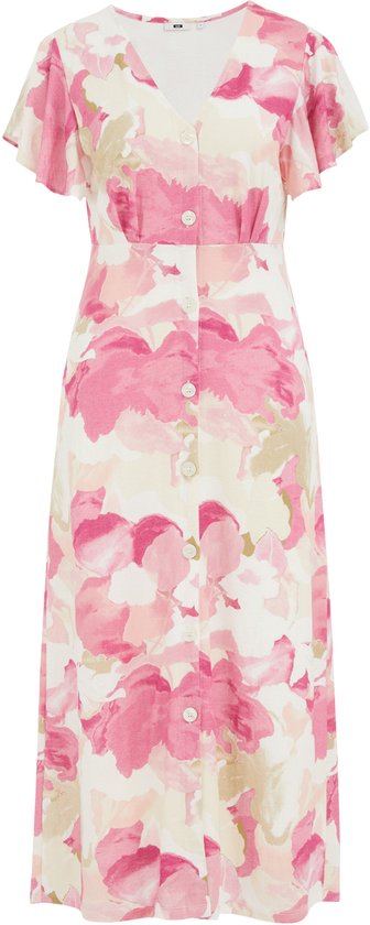 WE Fashion Dames Midi jurk met print