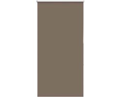 vidaXL - Rolgordijn - verduisterend - koffie - 65x130 - cm - stofbreedte - 60,7 - cm