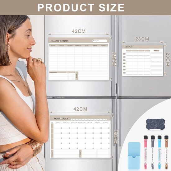 Relaxdays Whiteboard set - kopen bij Relaxdays Whiteboard set - kopen bij