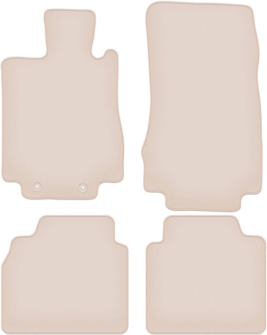 Tapis beiges PREMIUM pour : Mercedes S W220 long 1998-2005