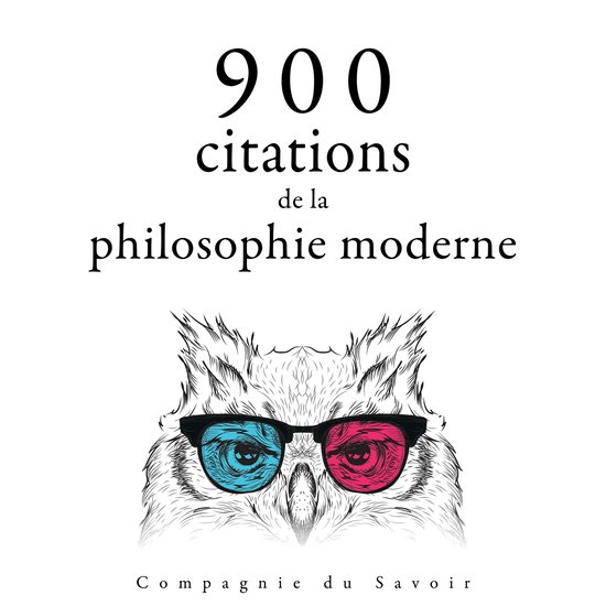 900 citations de la philosophie moderne - cover