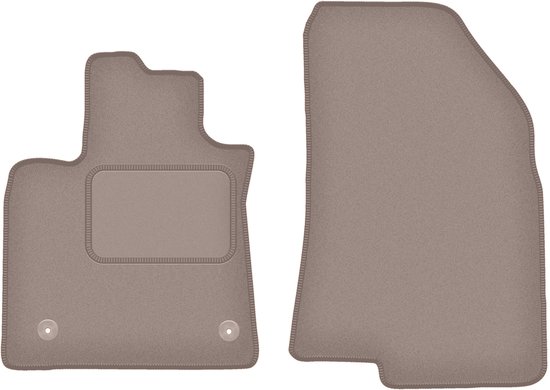 Auto vloermatten, voor DACIA SANDERO II (2012 ) voor- en