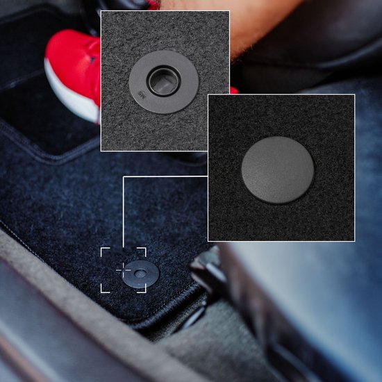 Bestuurdersmat zwart voor: Daihatsu Feroza F300 / F310 off-road (1989-1998)