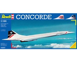 Revell Modelbouwpakket Militaire voertuigen - 04257 Concorde British Airways Plastic - 1:144 - Modelbouw