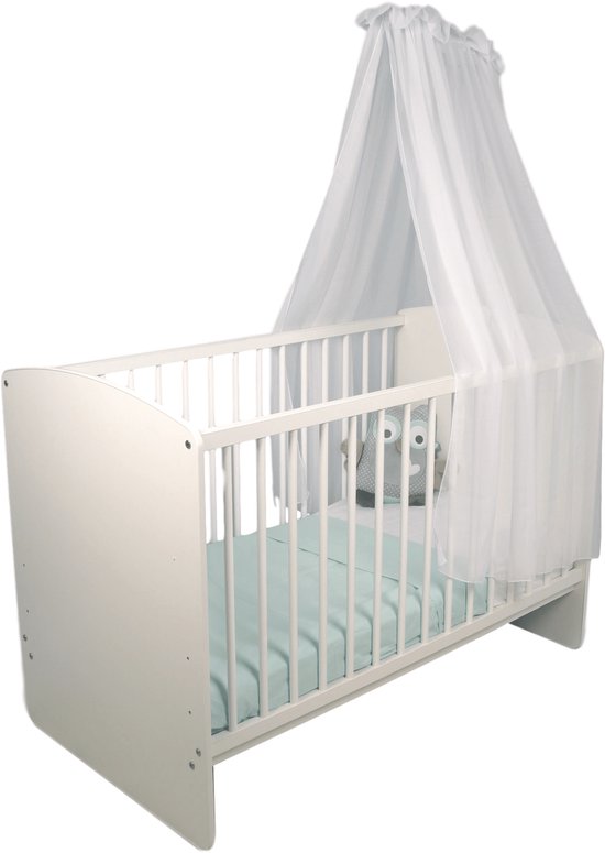 Tega Baby Wit Piekstok & Sluierstandaard met Klembevestiging — afbeelding 3