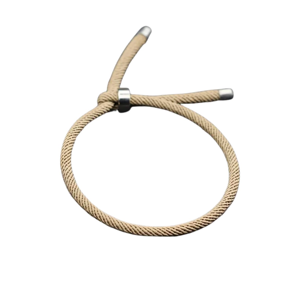 Livano Armband - Staal - Nep Zilver - Dames - Khaki