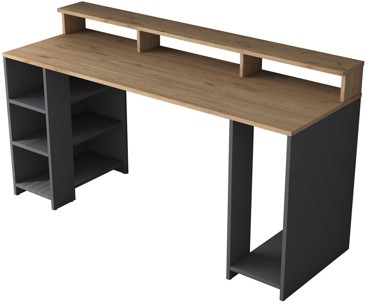 Bureau Aktas Walnoot/Antraciet