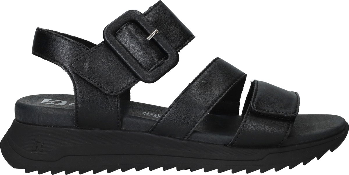 Rieker Sandalen Dames Zwart