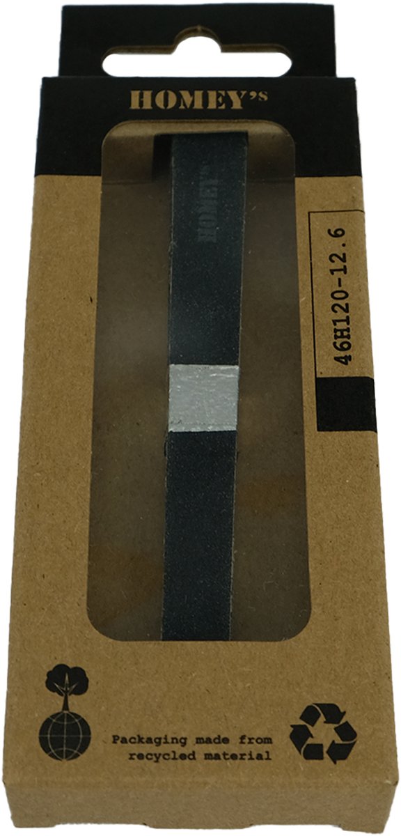 Goedkoopste Homeys nagelvijl - 12cm - set van 6 - hout/zwart - duurzame verpakking