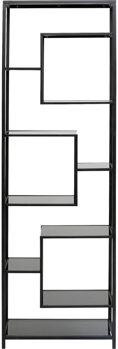 Kare Design Kare Boekenkast Loft Black 195x60 cm Zwart