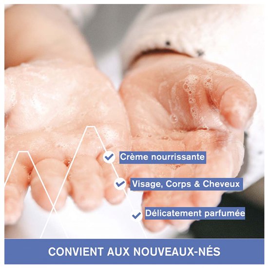 Uriage Bebe 1ere creme lavante 500 Milliliter van Merkloos — afbeelding 2