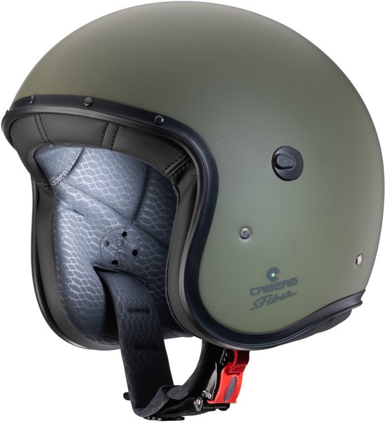 Caberg Freeride X Mat Olijfgroen Jethelm - Maat XS - Helm