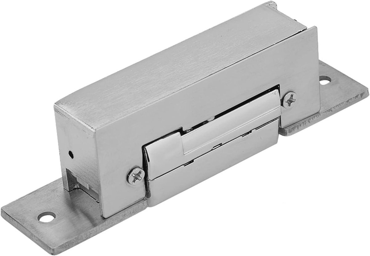 KOTARBAU® Elektronisch deurslot R3 12 V rechts met dagontgrendeling en geheugenfunctie elektrisch slot voor deuren, poorten, toegangsdeuren