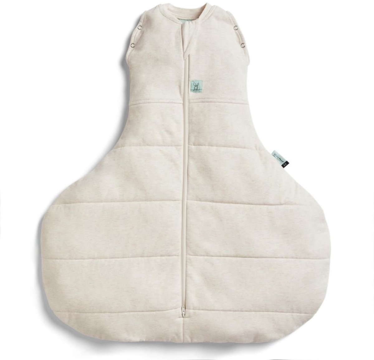 Ergopouch Cocoon Heup Dysplasie Inbaker Slaapzak - 2,5 Tog - Baby Slaapzak - Inbakerslaapzak - 3-6 md - Oatmeal Marle