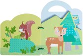 HABA Houten babyboek Bosdieren