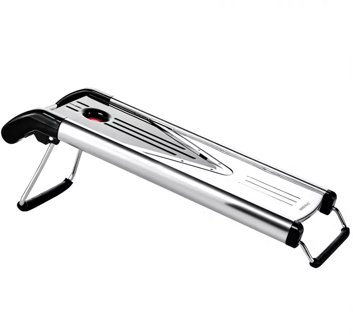 Kinghoff KH-1658 - Mandoline Groentesnijder - V-vormig mes - 5 Verwisselbare Messen - BPA-vrij