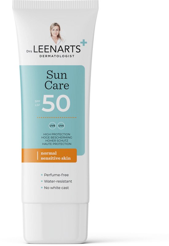 Drs Leenarts Zonnebrand SPF50 voor Gezicht & Lichaam - Parfumvrij - Crème - 50 ml