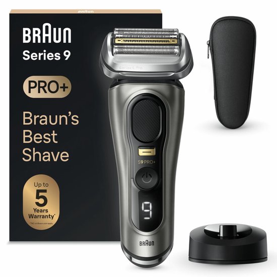 Braun Elektrisch Scheerapparaat Series 9 Pro+ E Wet & Dry - Braun - €264,99