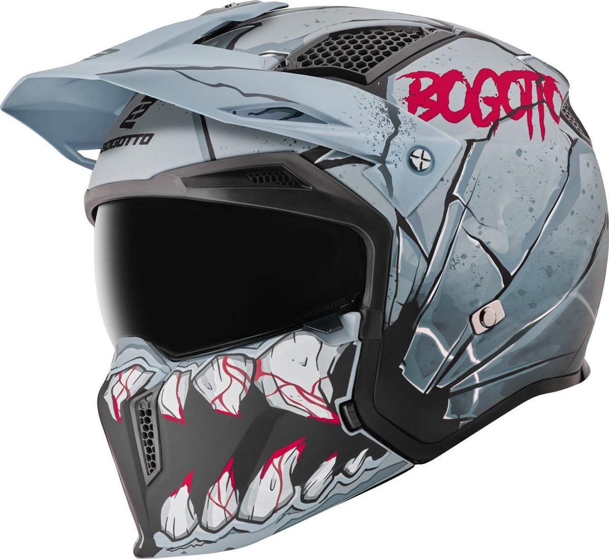 Bogotto Radic Onix 22.06 Motorhelm - Helm