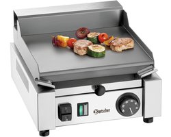 Bartscher Bakplaat GDP 260E-G - Glad - 1.2kW - 230V - 330x282x180mm
