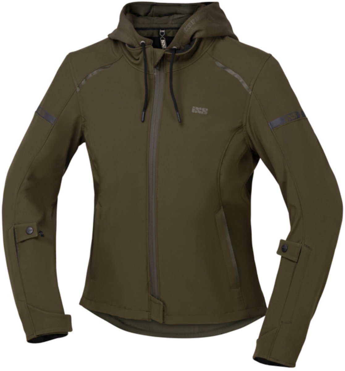IXS Moto 2.0 Dames Olijfgroen Textiele Motorjas - Jas