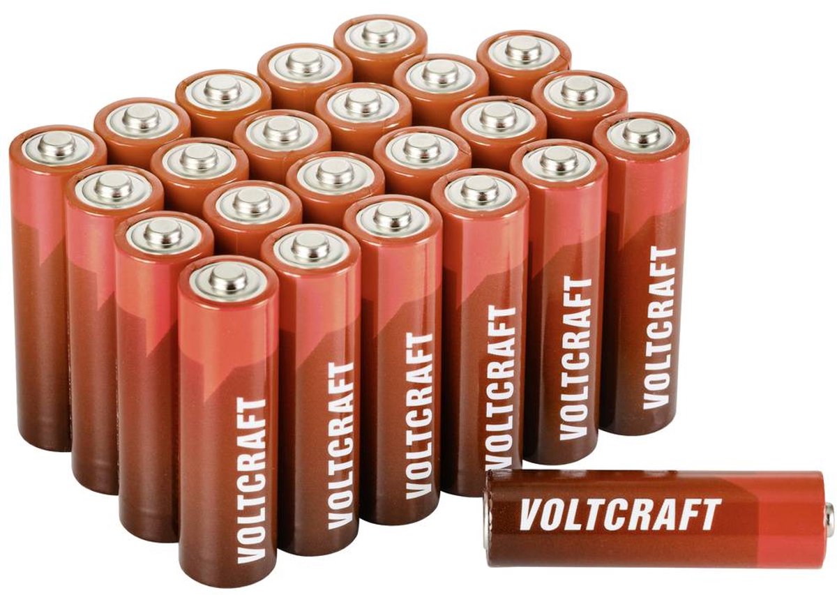 VOLTCRAFT Industrial LR6 AA batterij (penlite) Alkaline 3000 mAh 1.5 V 24 stuk(s)
