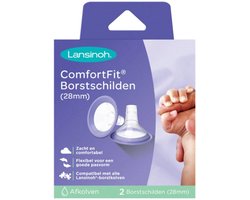 Lansinoh Borstschilden - 2 - Comfort Fit - 28 mm - 2 stuks