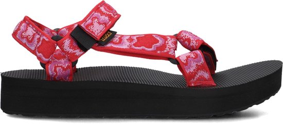 Sandales pour femmes Teva W Midform Universal - Femme - Rouge - Pointure 42