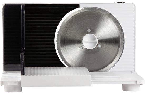 DOMO DO523S Snijmachine – Elektrisch - Gekarteld RVS Mes Ø 17 cm – Allessnijder - 120W