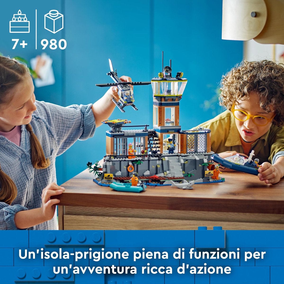 LEGO City Politiegevangeniseiland - 60419 — afbeelding 12