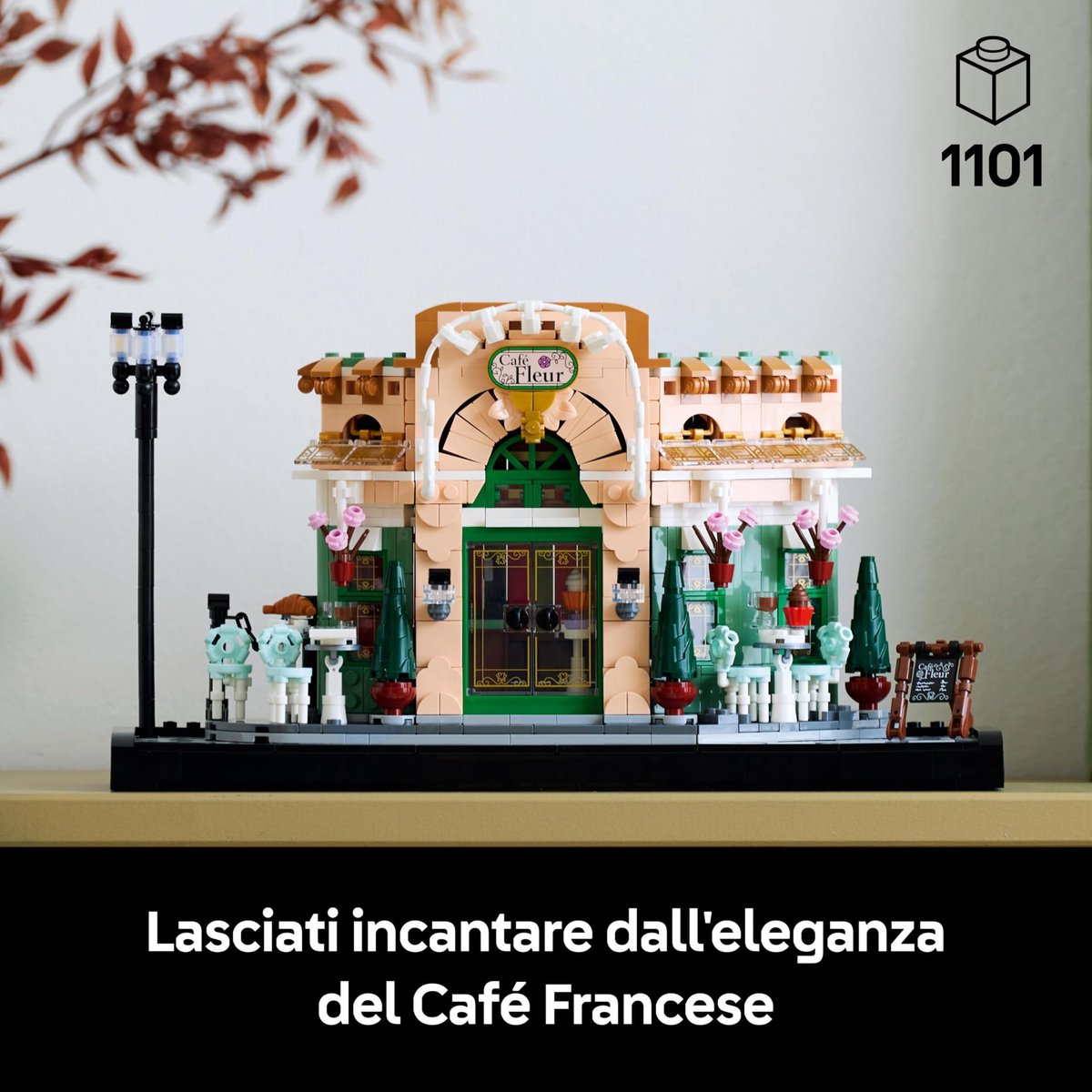 LEGO® Icons Frans café - Parijse decoratie - 10362 — afbeelding 9