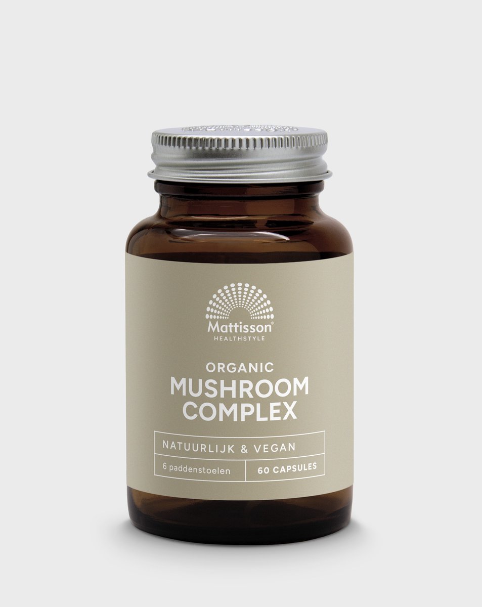 Goedkoopste Mattisson - Biologisch Paddenstoelen (Mushroom) Complex - 60 capsules