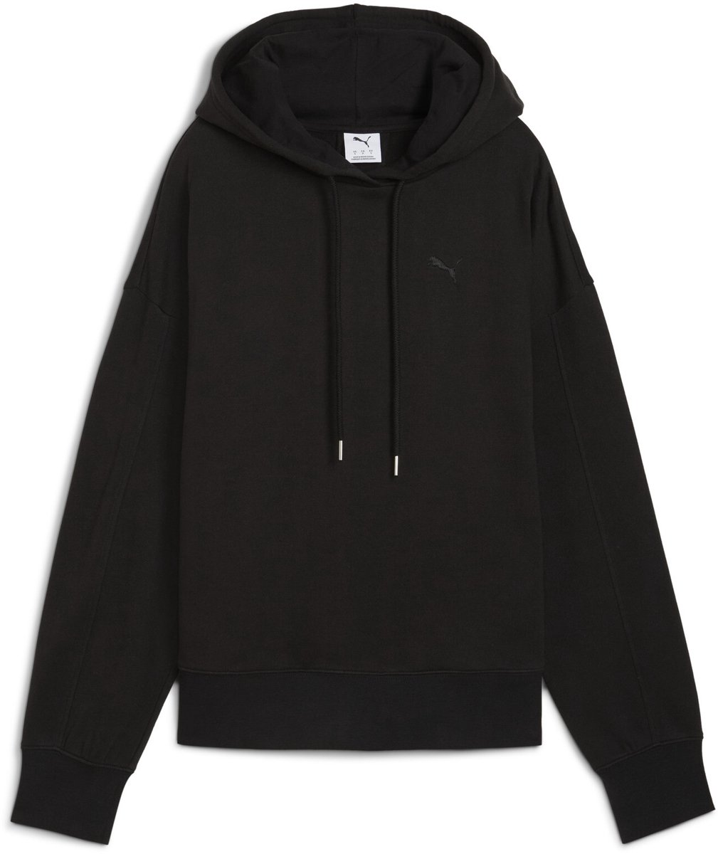 PUMA HER Oversized Hoodie FL Dames Trui Puma Zwart