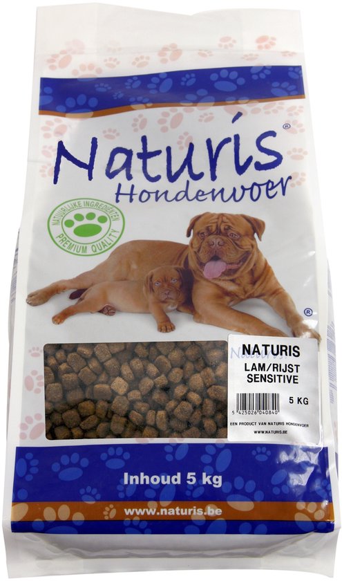 Naturis Krokante Brok Lam/Rijst Sensitive 5kg