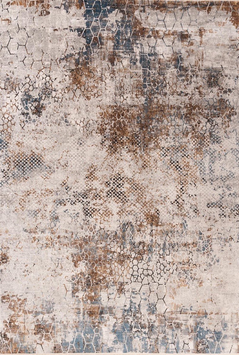 Rugsman Onyx 13 Vloerkleed - 200 x 250 cm - Veelkleurigcolor - Rechthoekig, Loper, Rond - Acryl, Bamboozijde, Katoen - Eetkamer, Woonkamer - Abstract - Design, Modern