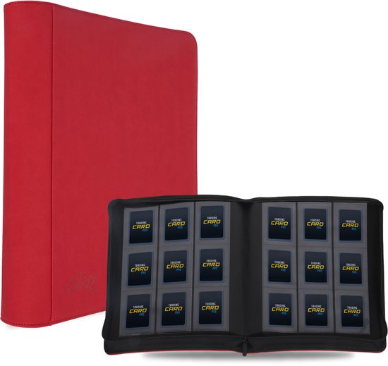 Binder voor Toploaders, Kaartverzamelingsbinder 9 Zakken met 252