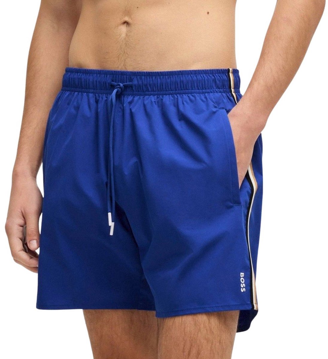 BOSS Zwembroek Iconic Blauw - Heren — afbeelding 8