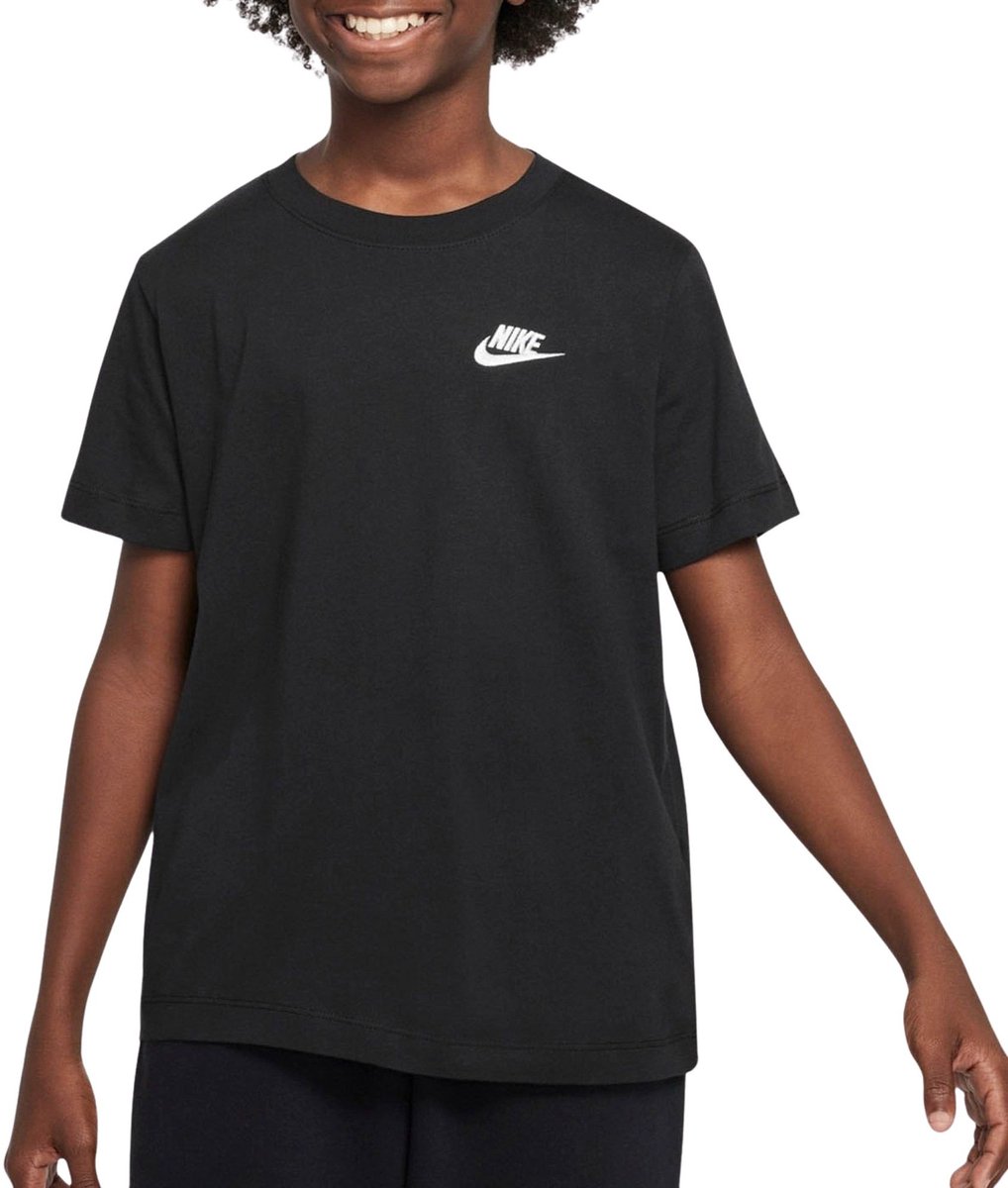 Nike Sportswear Futura T-shirt Junior Zwart