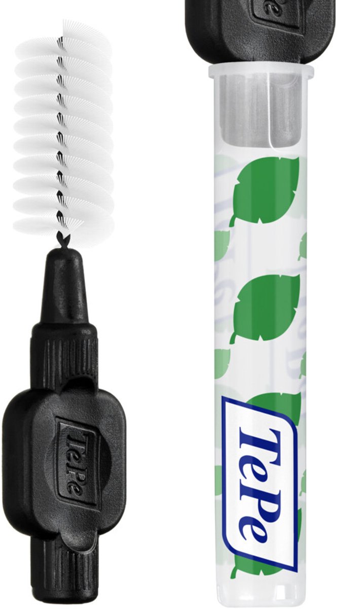 TePe Ragers Zwart 1,5mm - 2 x 8 stuks - Voordeelverpakking