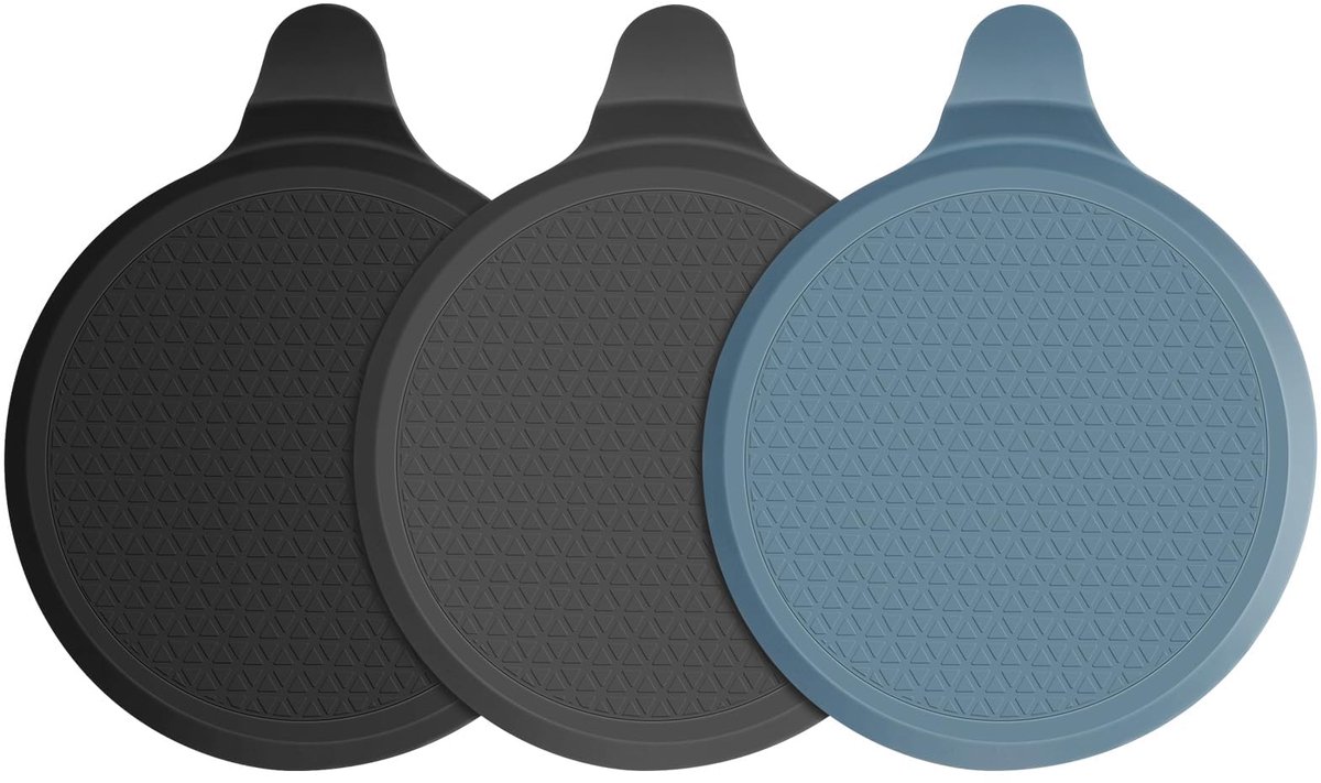 Ibenzoa® Universele Siliconen Afvoerstoppen Set van 3 met Zuignap voor Bad en Wastafel