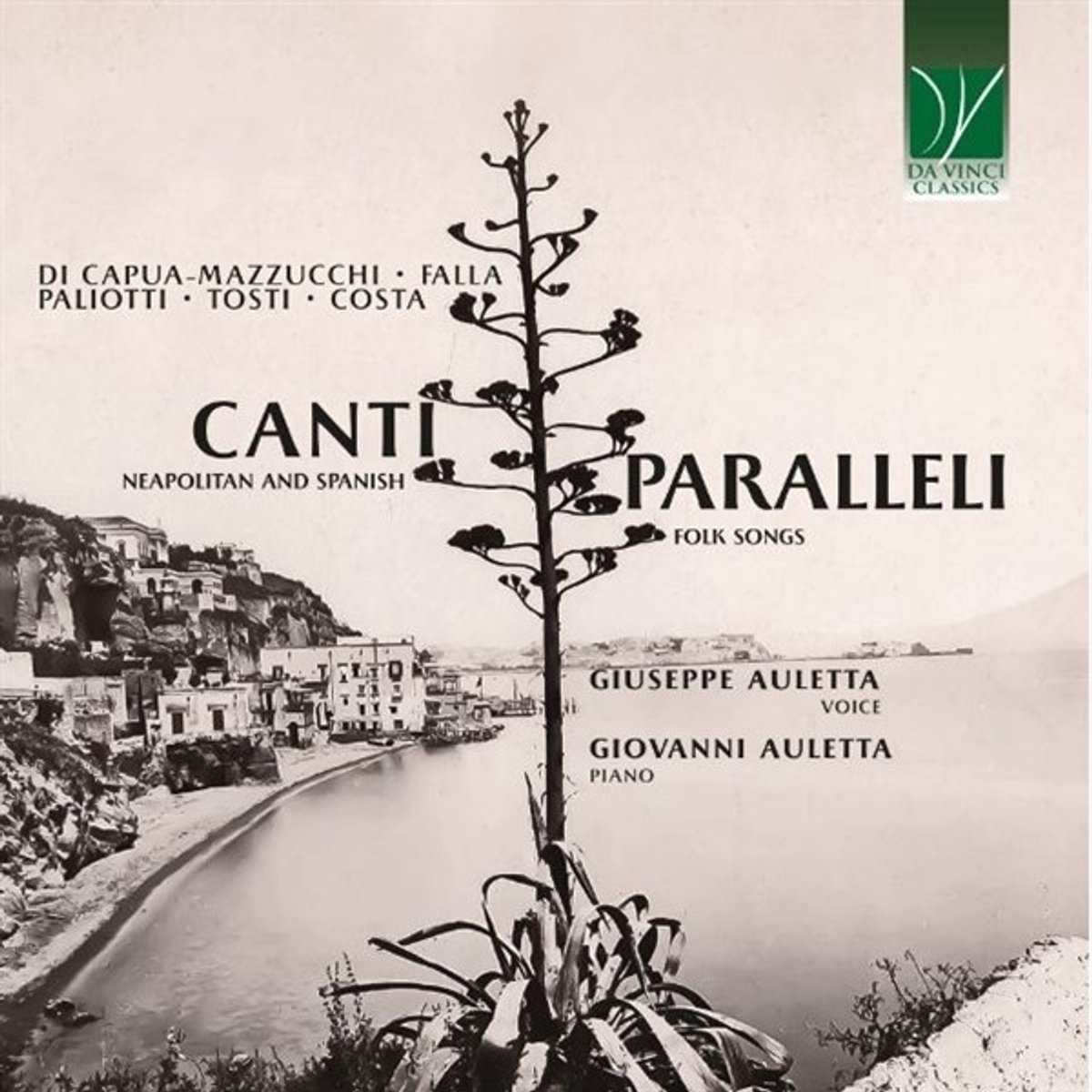 Giuseppe Auletta & Giovanni Auletta - Canti Paralleli: Neapolitan And Spanish Folk Songs (CD)