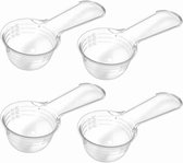 10 Cuillères à Médicaments Réutilisables - Double Face 2.5ml/5ml Pour Poudres Et Liquides