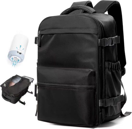 Vacuum Rugzak Kleine Handbagage Travel Backpack Airbag