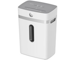HP OneShred 12CC Papierversnipperaar - Shredder - Beveiligingsniveau P-4 - 12 vel DIN A4 - Cross Cut - 23 Liter - Thuis/ Kantoorgebruik - Wit