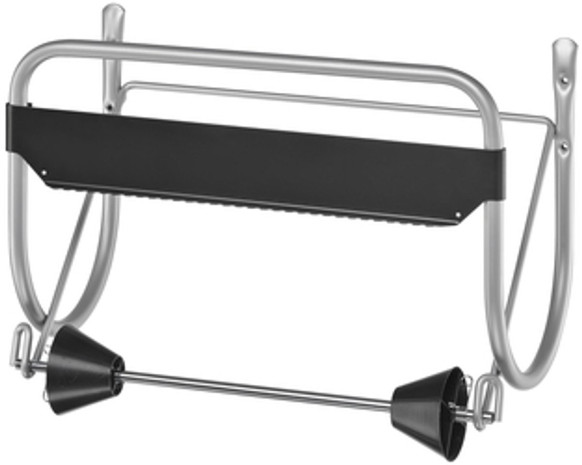 Poetspapierdispenser satino cr1 zilver 332380