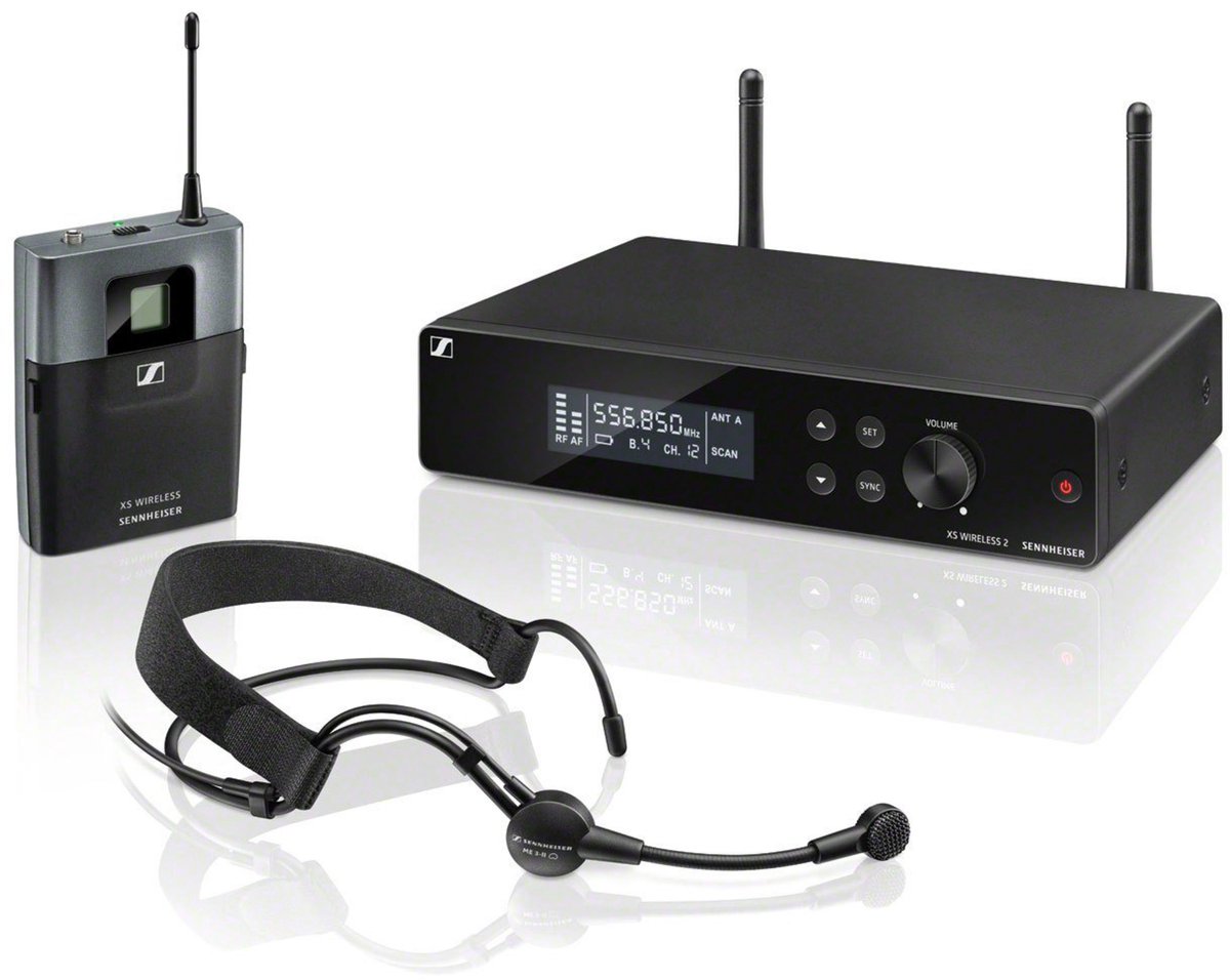 Sennheiser XSW 2-ME3-A Headset Set - Draadloos systeem met headset