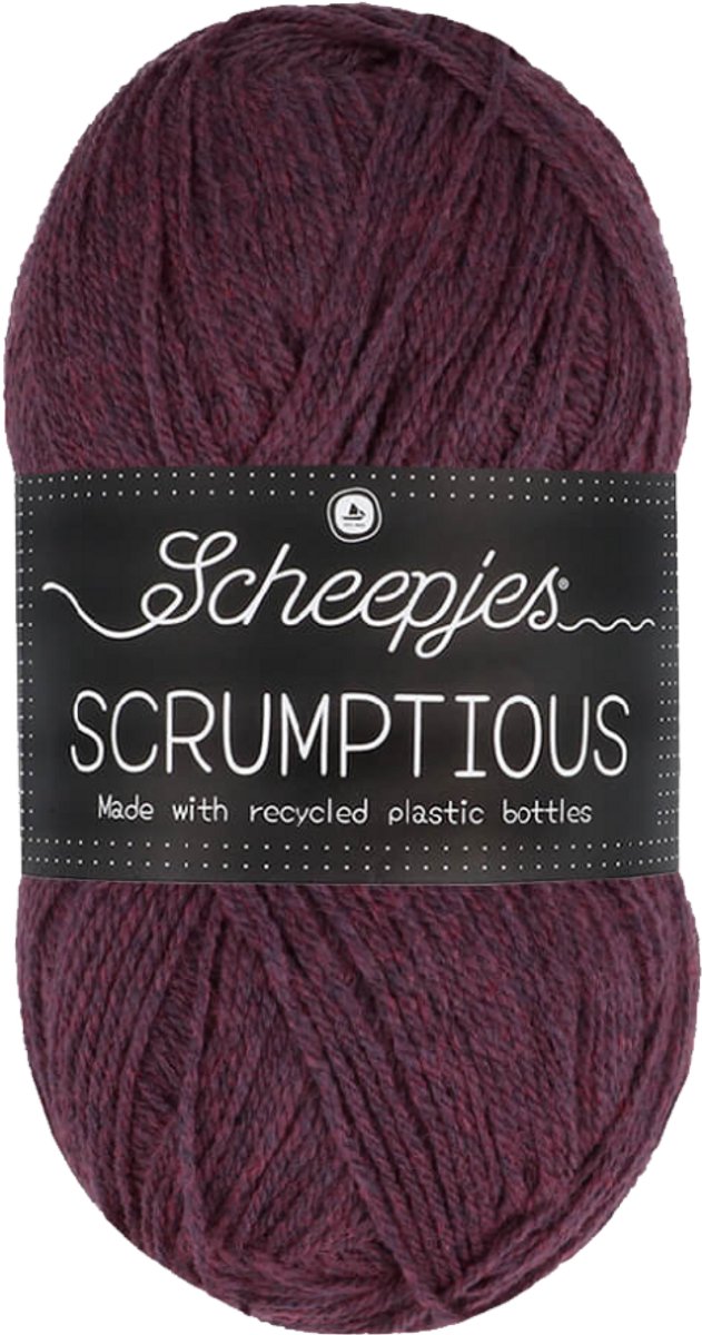 Scheepjes Scrumptious 100gram - 377 Morello Fudge Cake